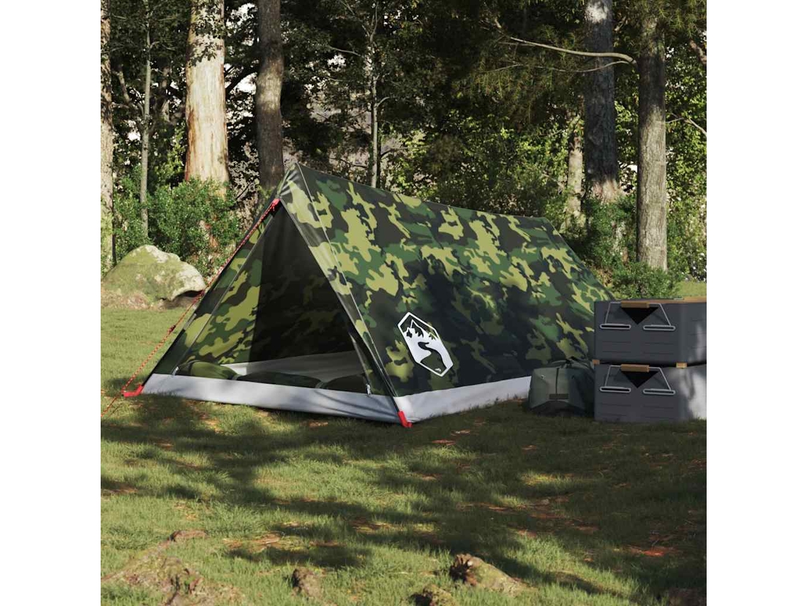 Tienda De Campaña Para 2 Personas Impermeable Camuflaje