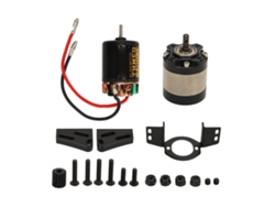 Motor De Escova 540 Universal Com Caixa De Onda De Desaceleração 1/5 Para Bicicleta Trial Rc 1/10 13t