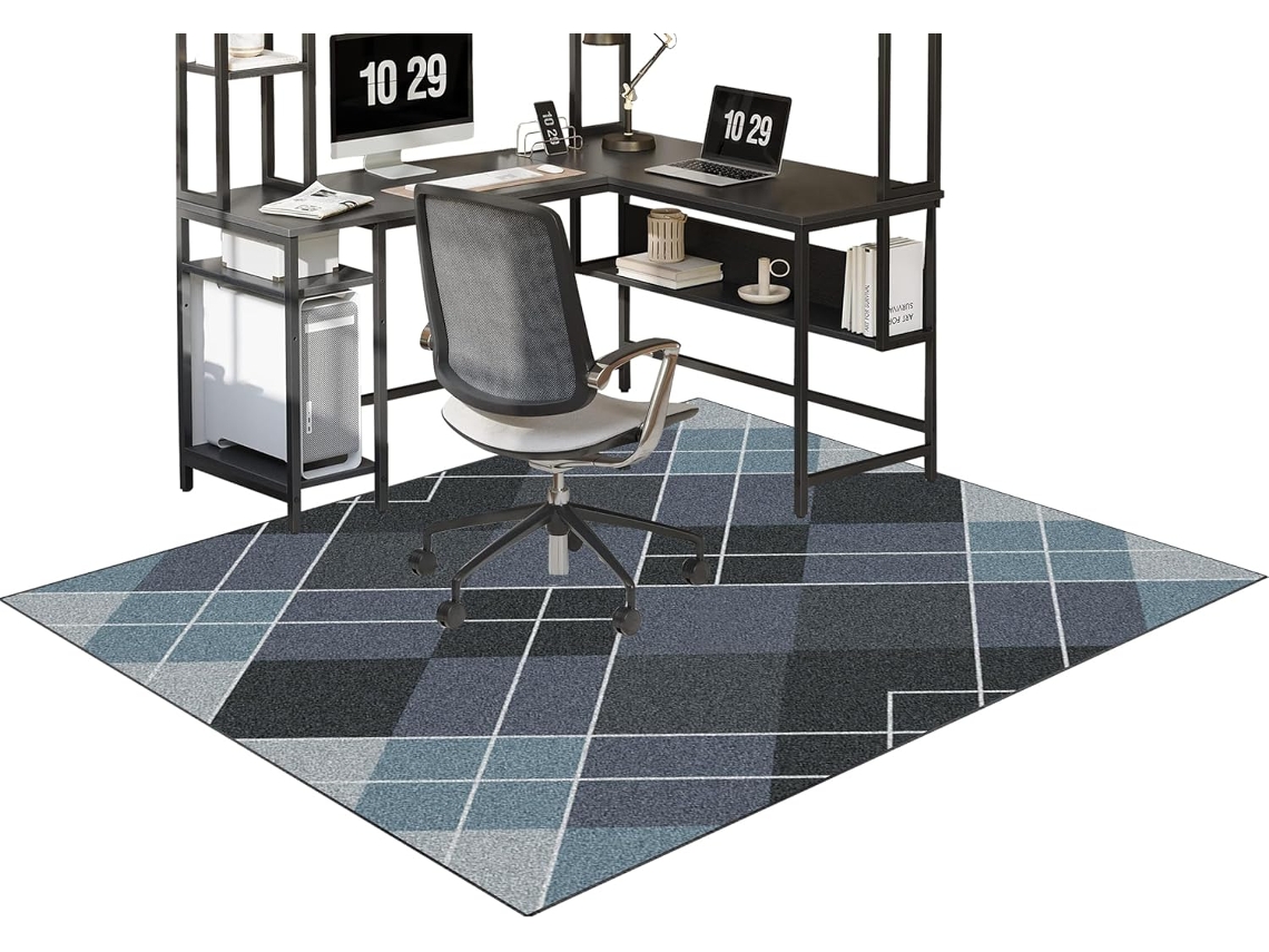 Alfombrilla Silla Oficina Duros, Antideslizante Xunzheng Juegos, Suelos Multiusos Decoración Del, 90 X 120 Cm