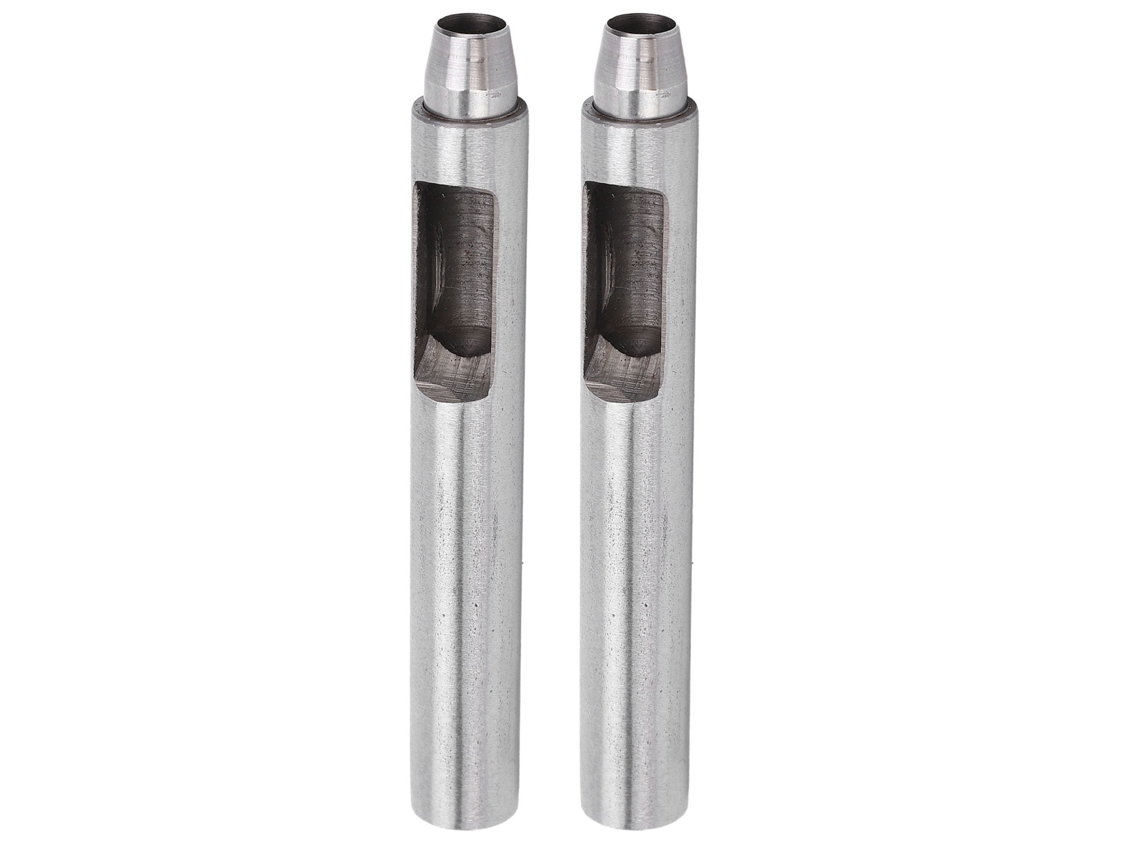 Kit De 2 Herramientas Perforadoras Redondas Para Trabajos De Marroquinería, Acero Duradero De 9 Mm.