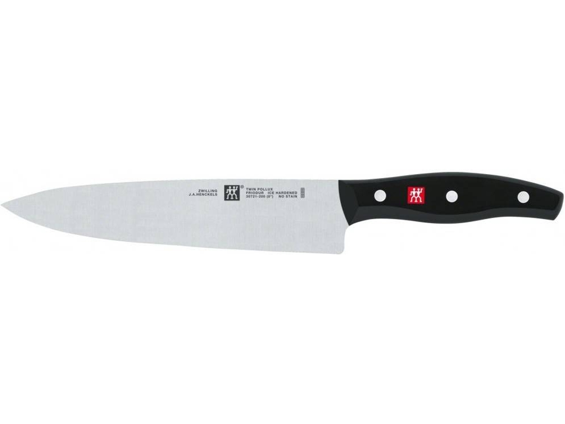 Stainless Steel Zwilling 1006814 Couteau 20 cm Noir 