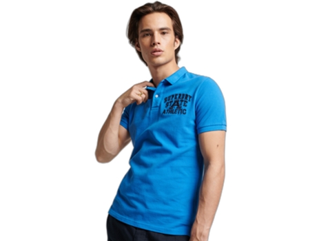 Polo de Hombre SUPERDRY Superstate Azul (S)