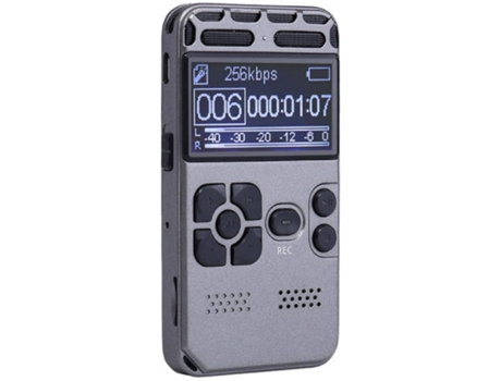 Grabadora de activación digital Sk-502 con reproductor de Mp3-8Gbgray