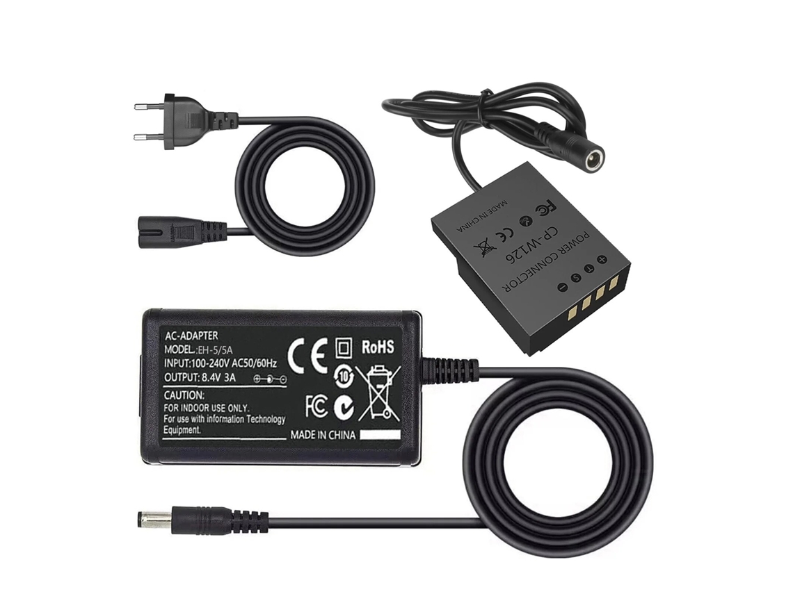 Adaptador De Batería Falso - Negro, Estándar Europeo