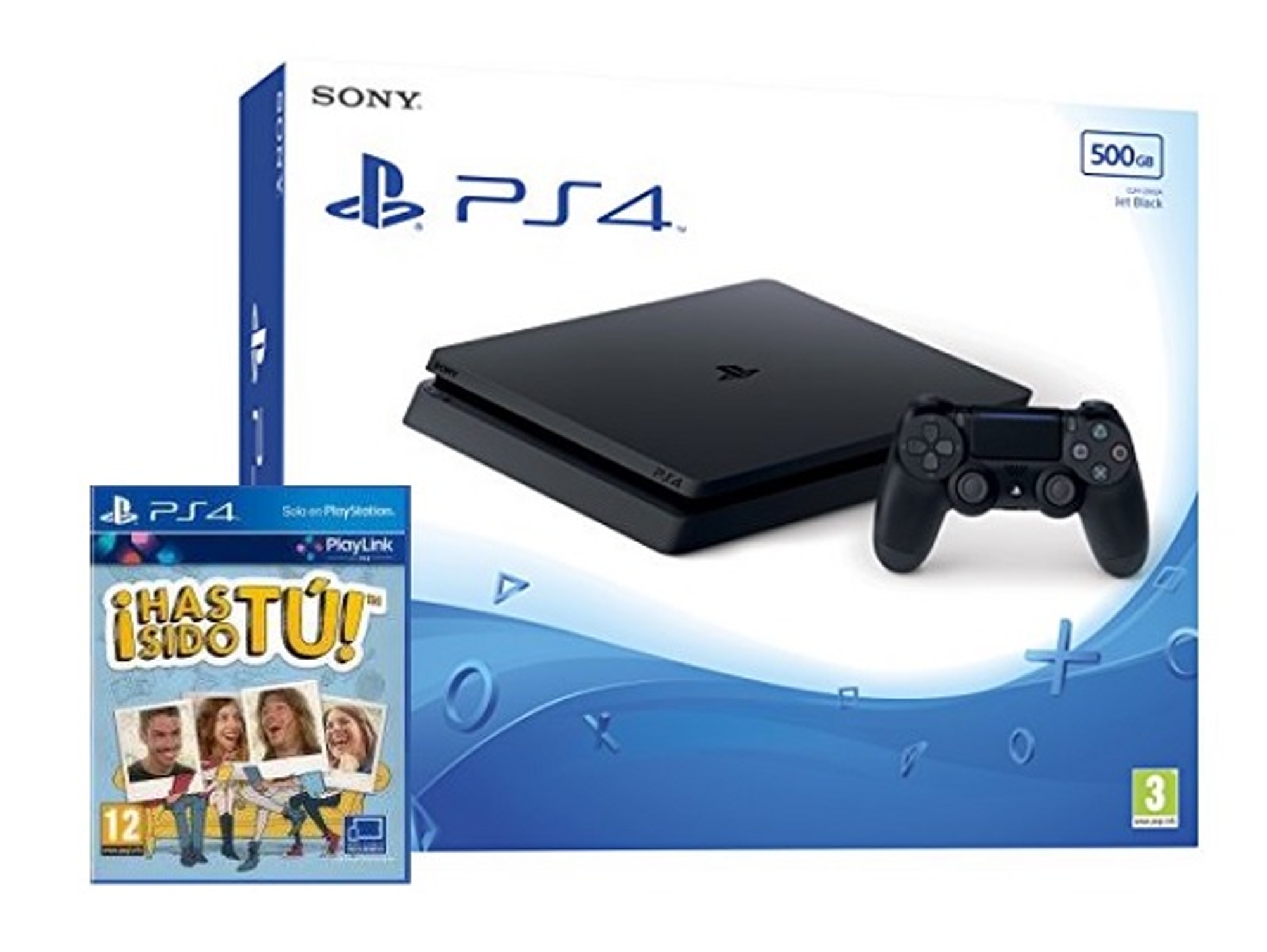 Consola PS4 500GB Slim + Has Sido Tu!