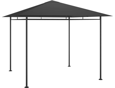 vidaXL Cenador gris antracita 3x3x2,7 m 180 g/m²