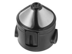 Filtro de café reutilizable de acero inoxidable en forma de cono