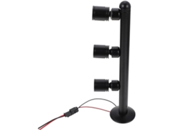 Elegante Foco Led Negro, Diseño De Instalación.