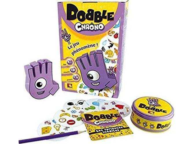 Juego de Mesa Dobble Chrono (Edad Mínima: 7 - Nivel Dificultad: Bajo)