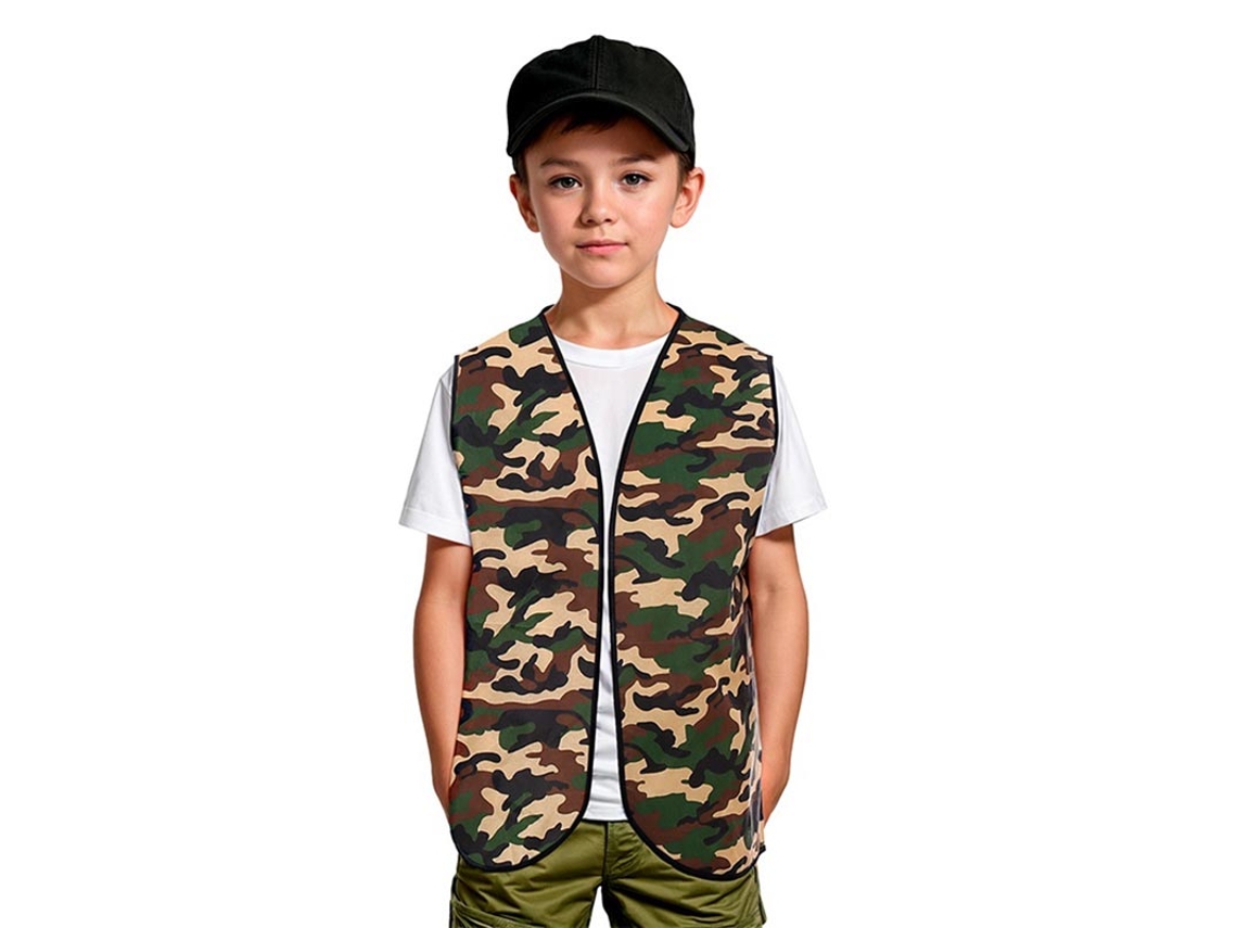 Chaleco Militar Camuflado infantil
