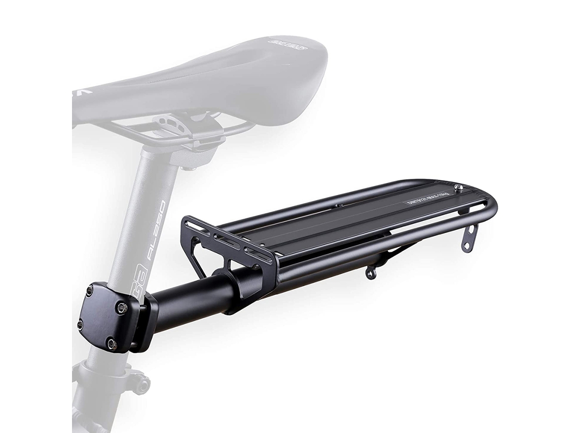 Portaequipajes Trasero Para Tija De Sillín De Bicicleta, Bicicleta De Montaña, Fat Bike, Acero/aluminio, 10 Kg