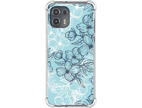 Carcasa Motorola Edge 20 Lite TUMUNDOSMARTPHONE Dibujos Antigolpes Flores 03 Multicolor