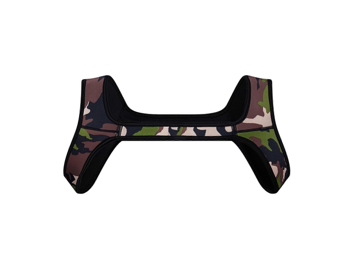 CHENNNLS - Correa de soporte doble para hombros en neopreno de camuflaje para gimnasio (talla camuflaje)