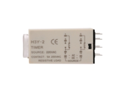 Relé De Retardo De Tiempo H3y-2 220 Vca, 0-10 Segundos, Temporizador De Retardo De 10 S