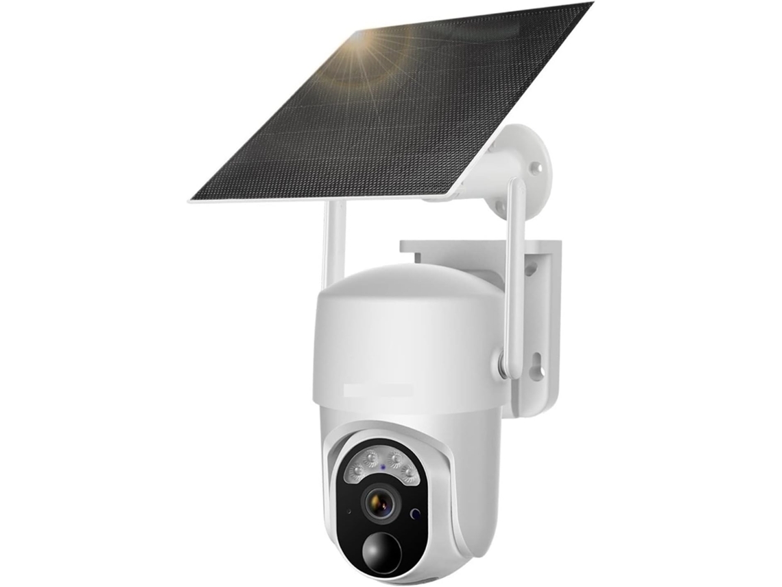 Cámara Solaire 4g Sim 4mp Wifi Extensión Sin Fil 5w Panneau Pir Détección Humana De Seguridad Para