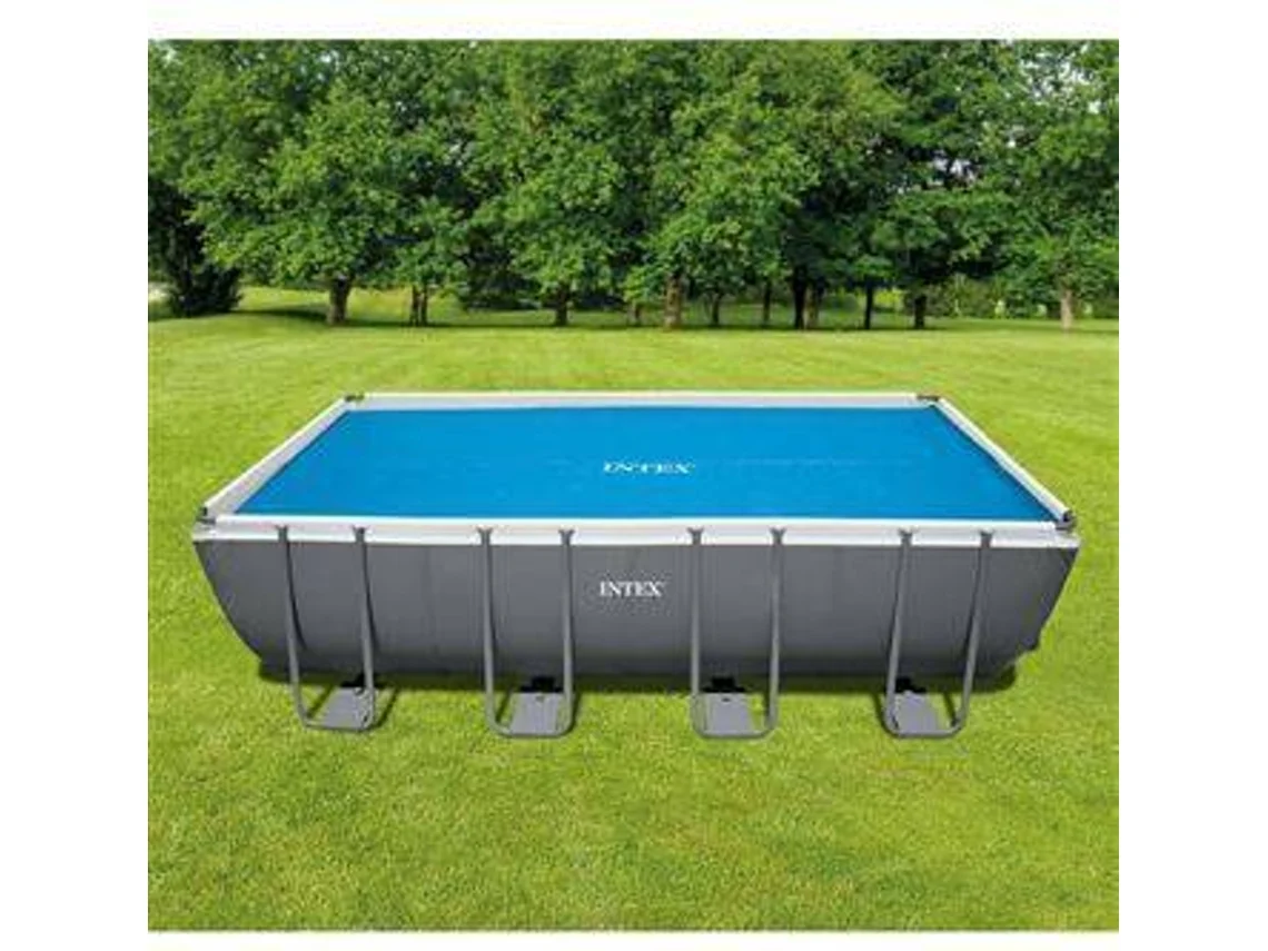 Cubierta solar de piscina INTEX Azul Polietileno (549 x 274 cm)