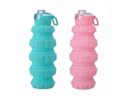 Botella De Agua Plegable Para Actividades Al Aire Libre (2 Unidades) 500 Ml Henten Home