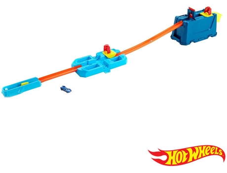 Juego de Construcción HOT WHEELS Trackbuilder Caja de Acrobacia (Edad Mínima: ‍4 Años - )