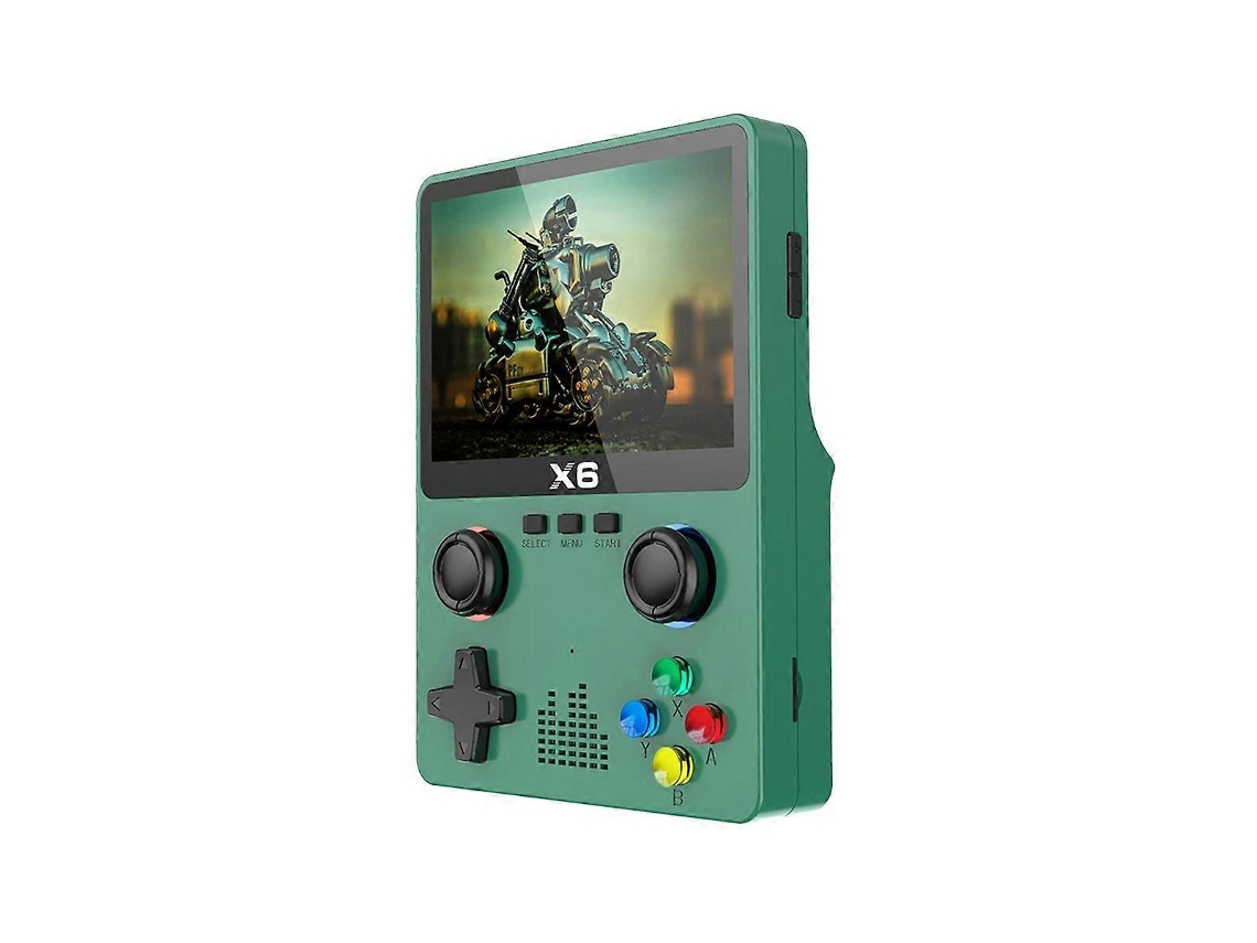 Consola De Videojuegos Portátil X6 Con Pantalla Ips De 3,5 Pulgadas Y 11 Simuladores, Ideal Como Regalo Para Niños.