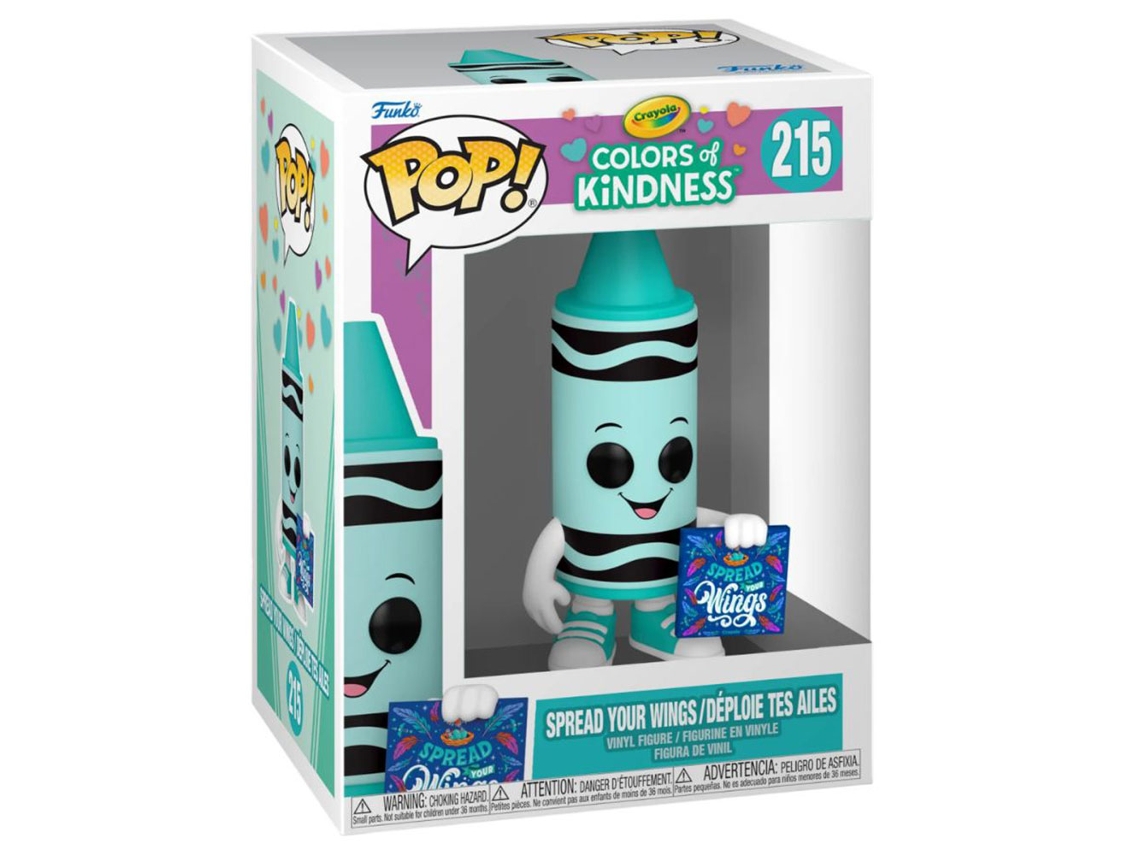 Figura Funko CRAYOLA Crayon Teal Kindness Pop! Vinilo