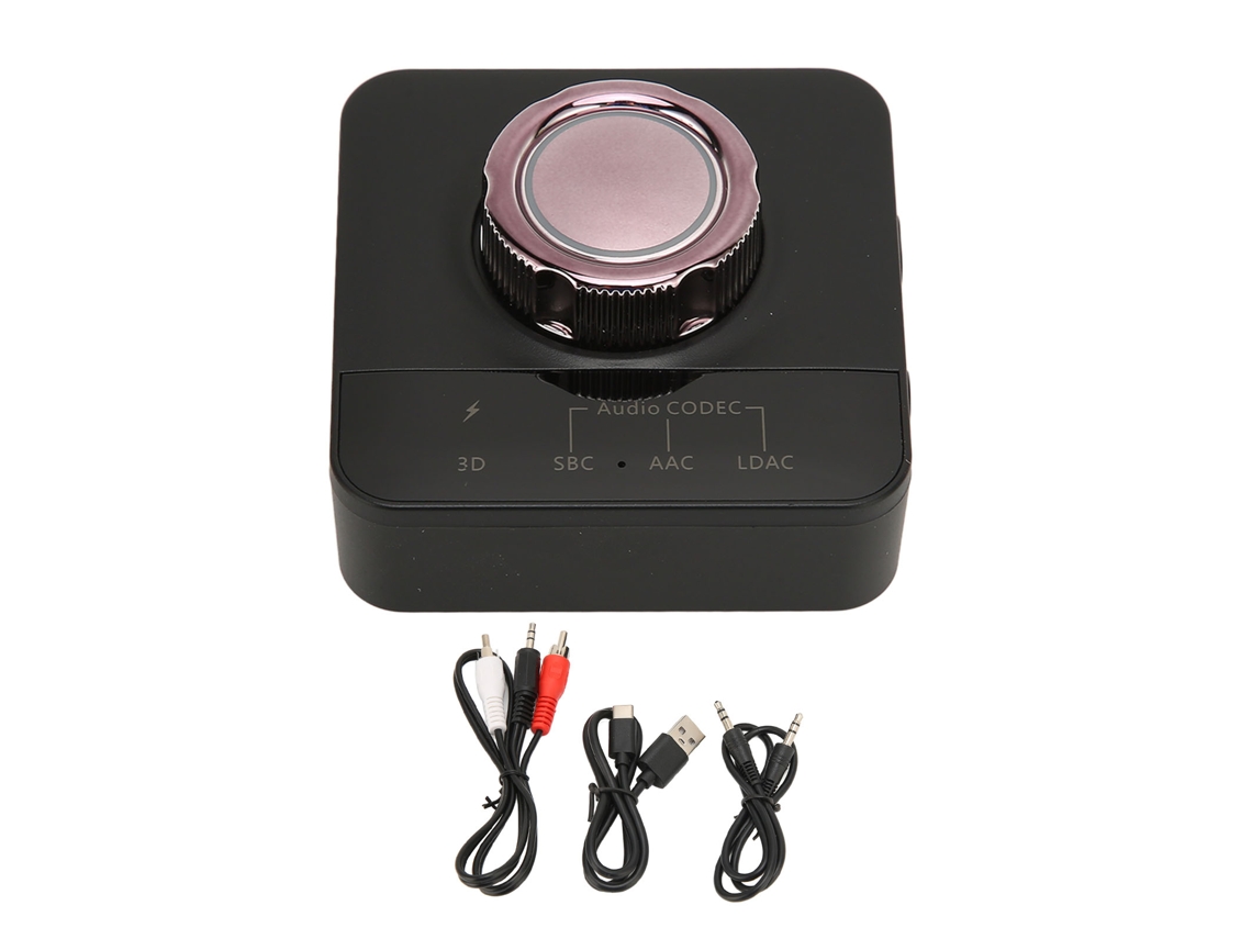 Adaptador Mali Bluetooth Aux 2 em 1, transmissor/receptor, com chamada sem fio e som HiFi, Bluetooth 5.0