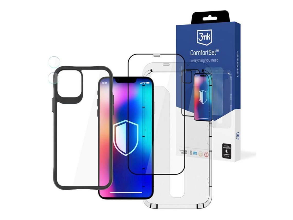 Caja De Almacenamiento De Accesorios 3mk 3mk Comfort Set 4 En 1 Apple Iphone 11 Conjunto Confort 4 En 1 (14)