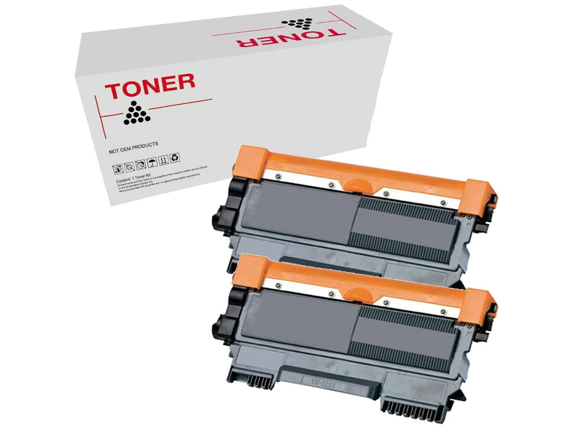 Pack 2 Cartuchos de Tinta GENERICO Tn2220 (Negro)