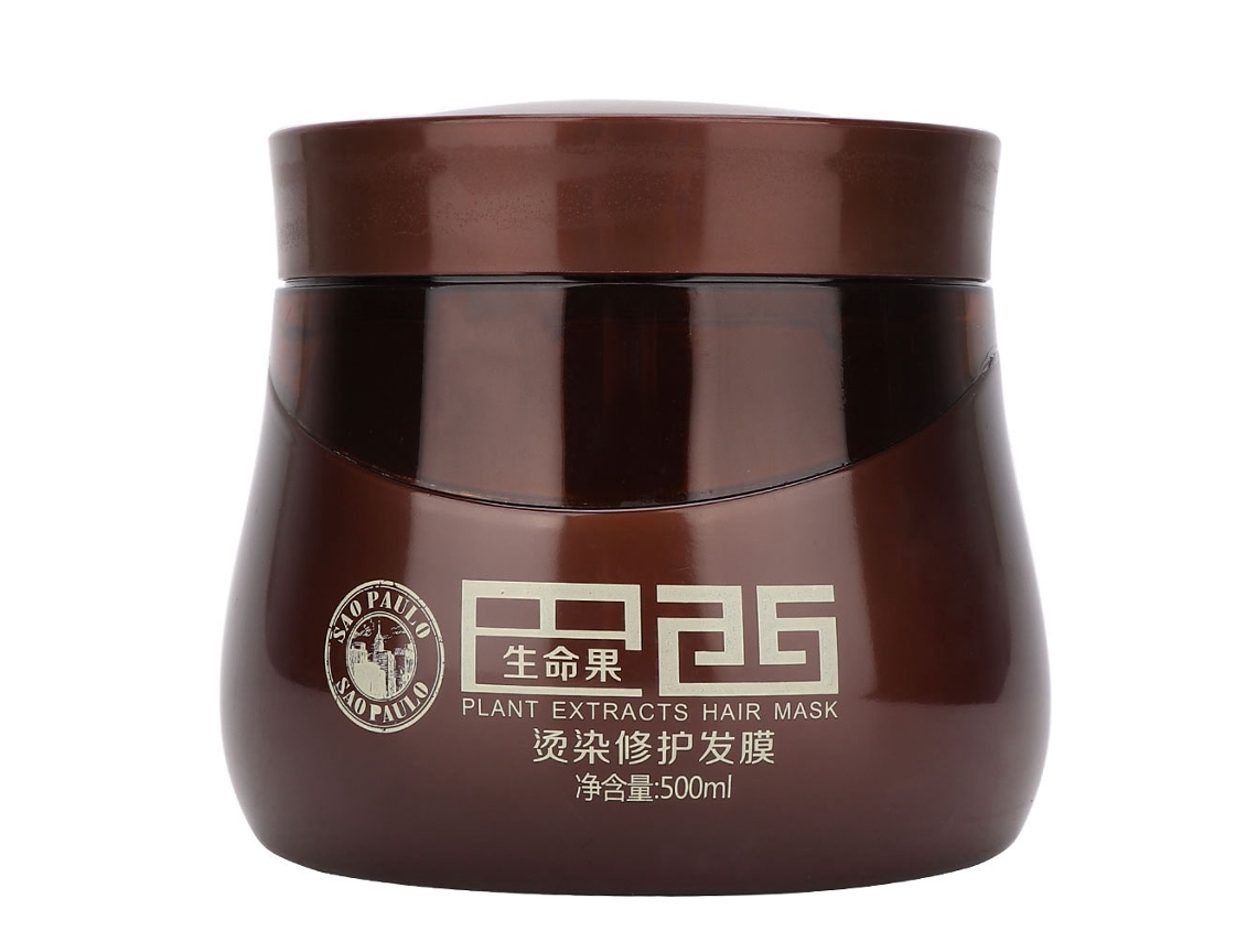 Máscara Tratamiento Reparadora Para Cabello Dañado Por Tinte Con Nutrición 500ml Acondicionador Capilar