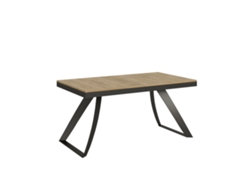Mesa de Comedor ITAMOBY Proxy Evolution (90x160/264 - Paneles de Melamina - Roble Natural)