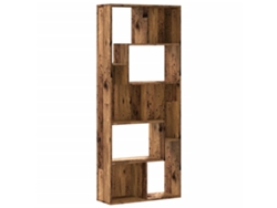 Estantería de madera antigua derivada MAISON EXCLUSIVE (67x24x161 cm)