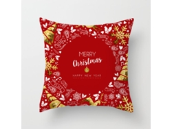 Serie Papá Noel Funda Decorativa de Almohada