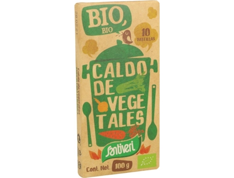 Caldo Vegetal Cubitos SANTIVERI (110 g)
