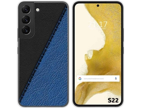 Carcasa Samsung Galaxy S22 5G TUMUNDOSMARTPHONE Dibujos Cuero 02 Multicolor