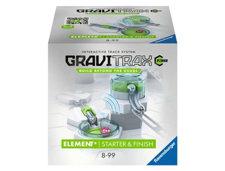 Juego de Ciencia RAVENSBURGER Gravitrax Power Elements Starter & Finish (3 Piezas)