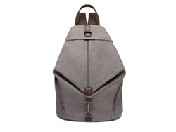 2026-mochila De Moda Para Mujer, Mochila Vintage De Lona Antirrobo De Gran Capacidad (gris)