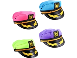 De 4 Sombreros De Capitán Para Cosplay De Adultos, Fiestas Y Decoraciones Náuticas.