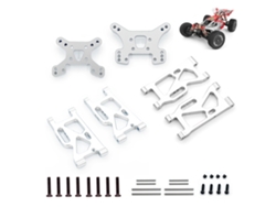 Brazos de suspensión delanteros y traseros 2026 para coche RC Wltoys 1/14 (piezas de mejora, número de pieza 144001)