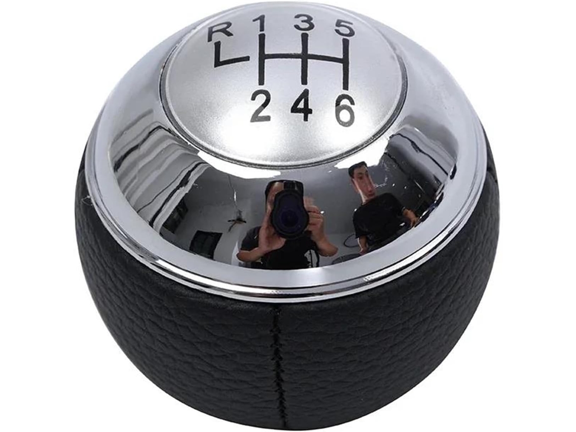 Pomo De Palanca Cambios Cuero Sintético Para Bmw, Mini R50 2000-2006, Cabriolet R52 R53 Y Cooper 2002-2008 5