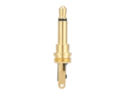 Conector de audio mono (reparación de audio, soldadura de oro)