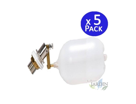 Valvula Flotador Alta Presion de Acero Inoxidable Pack 5 SUINGA