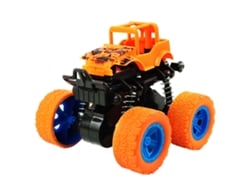 2026-juguete De Coche Todo Terreno Dual Inercia Simulación Resistente A Choques Modelo De Vehículo Para Niños Naranja