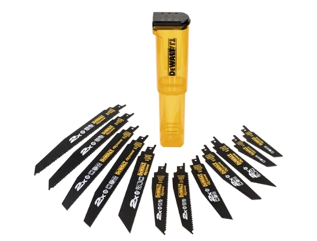 DEWALT DT2441L-QZ - Juego de 12 hojas de sierra sable 2X