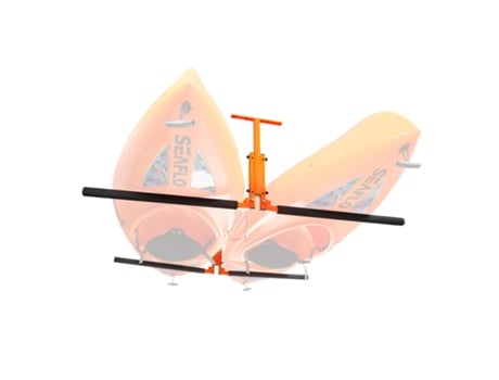 VEVOR Soporte de Techo para Kayak Paddle SUP Capacidad de Almacenamiento 2 PCS