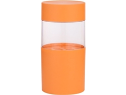 2026-porta Brochas De Maquillaje Viajero Resistente Al Polvo Caja De Almacenamiento Rack De Secado Naranja