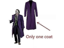 Traje De Joker El Caballero Oscuro Halloween Chaqueta Morada Disfraz De Payaso Adulto Mujer Xxl Solo Abrigo