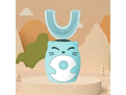 Escova De Dentes Elétrica Infantil Em Formato De U, Sônica E Inteligente, Ultrassônica, 360 Graus, Para Clareamento Dental. Resistente À Água (ipx7).