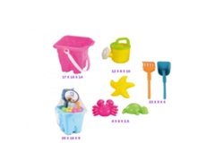 Set de Cubo de Playa con Accesorios Ideal para Niños Marbueno Verano