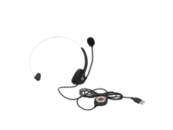 Fone De Ouvido Unilateral Oy131 Com Microfone E Redução De Ruído Usb Para Call Center E Negócios