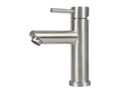 ZMH Grifo de fregadero de acero inoxidable - Grifo mezclador de cocina de alta presión
