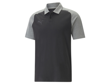 Polos para Hombre de Fútbol PUMA (XL - Negro)